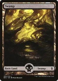 Swamp (260) - Full Art - Normal Swamp 260 Full Art
