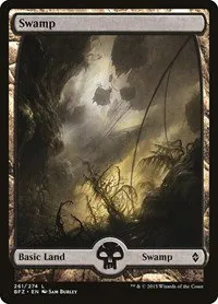 Swamp (261) - Full Art - Foil