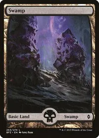 Swamp (263) - Full Art - Normal Swamp 263 Full Art