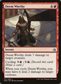 Deem Worthy - Foil