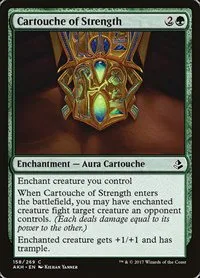 Cartouche of Strength - Foil