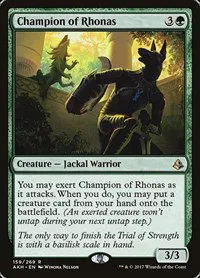 Champion of Rhonas - Foil