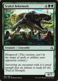 Scaled Behemoth - Foil