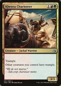 Khenra Charioteer - Foil