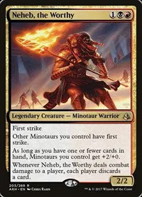Neheb, the Worthy - Foil