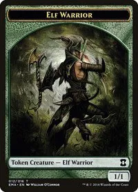 Elf Warrior Token - Normal Elf Warrior Token