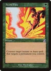 Avoid Fate - Foil