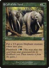 Call of the Herd - Foil