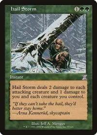 Hail Storm - Foil
