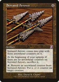Serrated Arrows - Foil