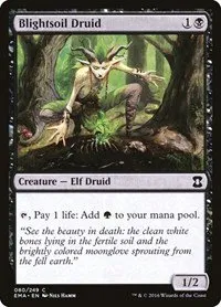 Blightsoil Druid - Foil