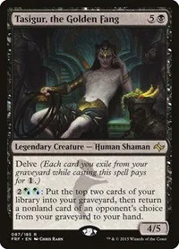 Tasigur, the Golden Fang - Foil