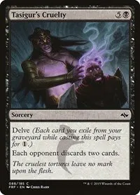 Tasigur's Cruelty - Foil
