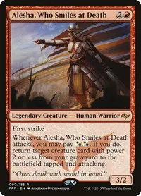 Alesha, Who Smiles at Death - Foil