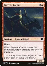 Fervent Cathar - Foil