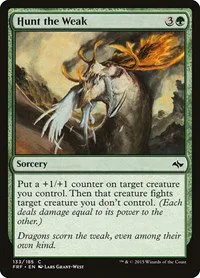 Hunt the Weak - Foil