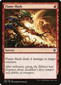 Flame Slash - Foil