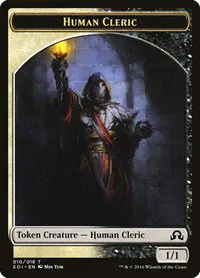 Human Cleric Token - Normal Human Cleric Token