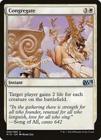 Congregate - Normal Congregate