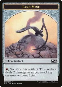 Land Mine Token - Normal Land Mine Token