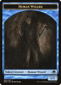 Human Wizard Token - Normal Human Wizard Token