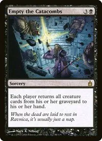 Empty the Catacombs - Foil