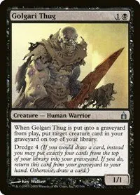 Golgari Thug - Foil