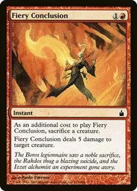 Fiery Conclusion - Foil