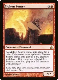 Molten Sentry - Foil