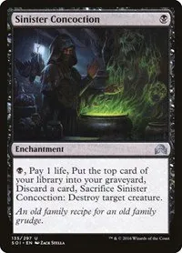 Sinister Concoction - Foil