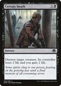 Certain Death - Foil