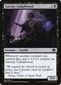 Gavony Unhallowed - Foil