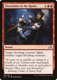 Dissension in the Ranks - Foil