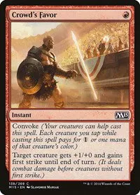 Crowd's Favor - Foil