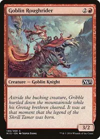 Goblin Roughrider - Foil