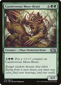 Carnivorous Moss-Beast - Foil