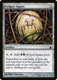 Golgari Signet - Foil