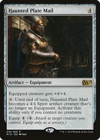 Haunted Plate Mail - Foil