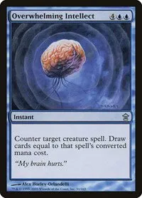 Overwhelming Intellect - Foil