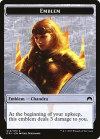 Emblem - Chandra, Roaring Flame - Normal Emblem Chandra Roaring 