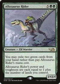 Allosaurus Rider - Normal Allosaurus Rider