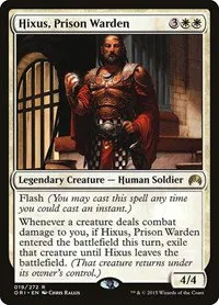 Hixus, Prison Warden