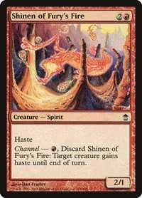 Shinen of Fury's Fire - Foil