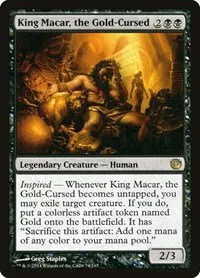 King Macar, the Gold-Cursed - Foil