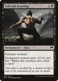 Infernal Scarring - Foil
