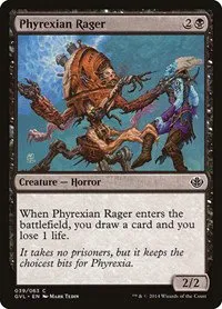 Phyrexian Rager - Normal Phyrexian Rager