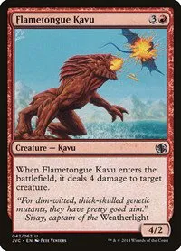 Flametongue Kavu - Normal Flametongue Kavu