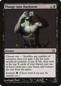 Plunge into Darkness - Foil