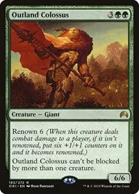 Outland Colossus - Foil