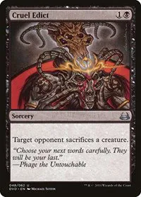 Cruel Edict - Normal Cruel Edict